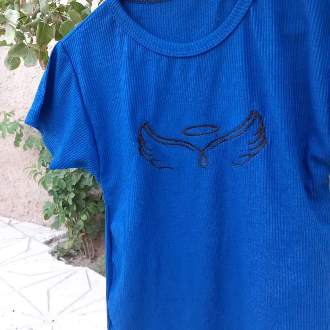 کراپ گلدوزی پروانه فنریپ