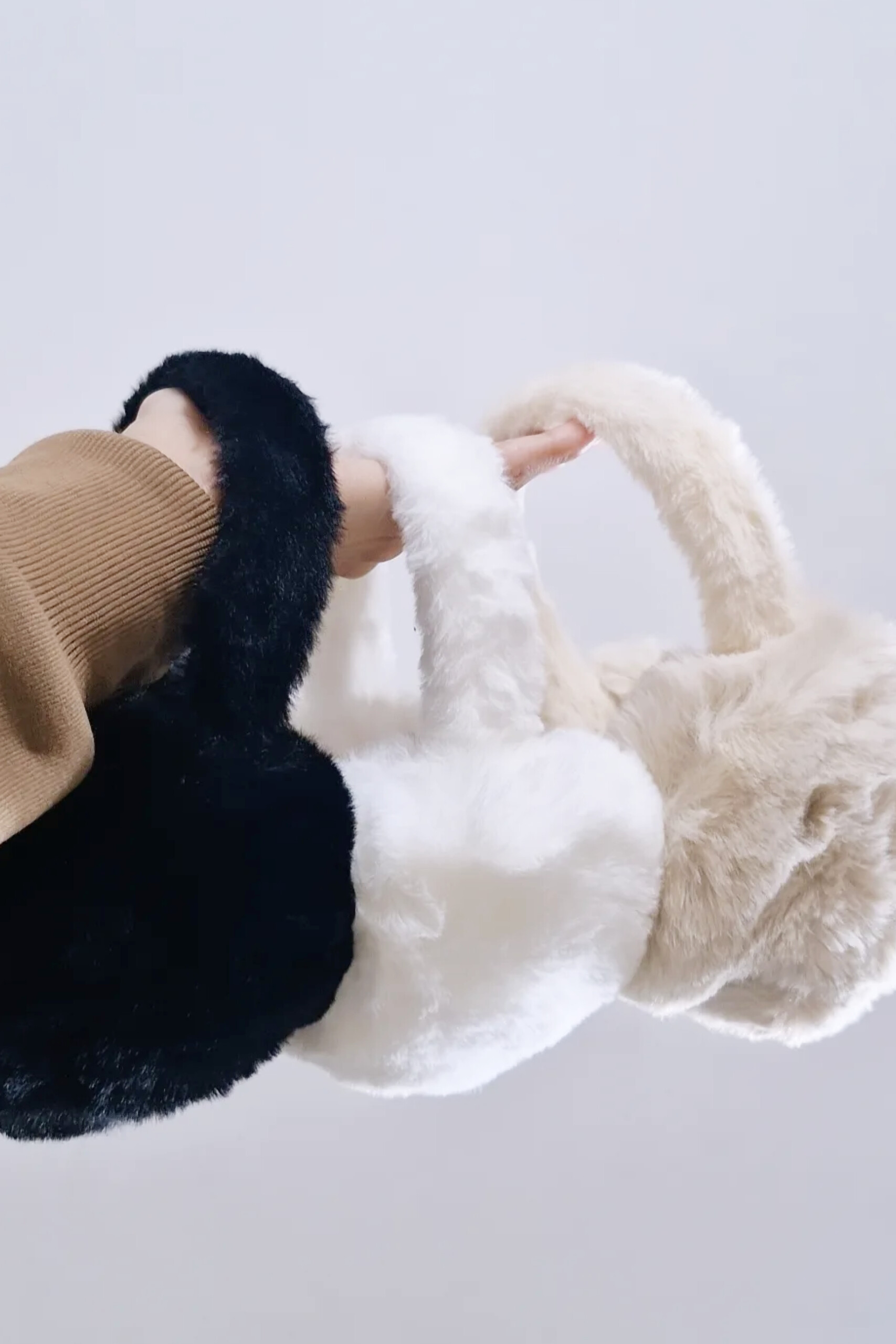 گوشگیر ساده تاشو خز بلند